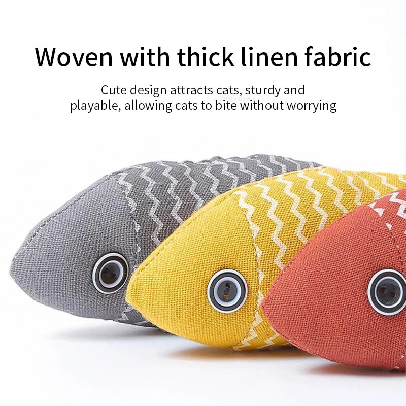 Juguete para Gatos en Forma de Ratón de Tela de PP Cotton - Diversión y estimulación para tu felino