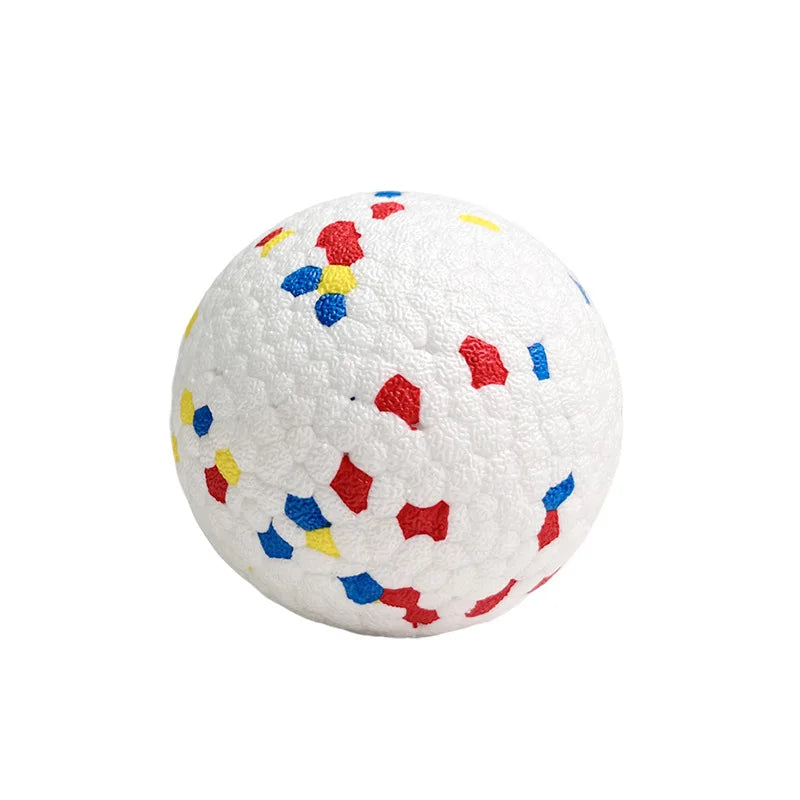 Bite Resistant Solid Dog Ball Toys for Small Large Dogs High Elasticity E-TPU Pet Chew Ball Toy Non Squeak Interactive Puppy Toy
