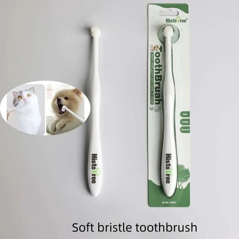 Cepillo de Dientes para Mascotas - Diseño Ergonómico y Material Seguro