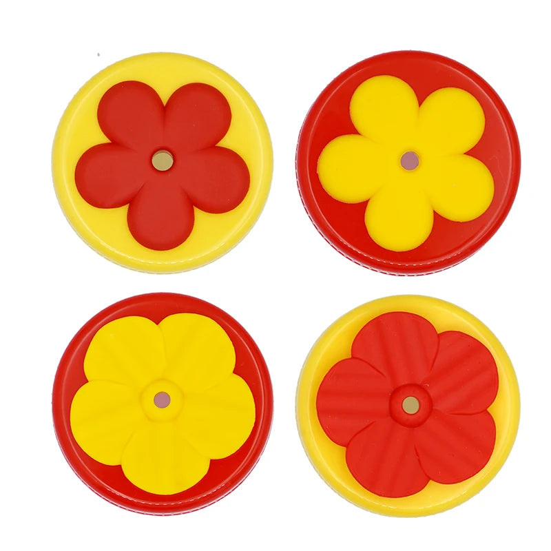 Comedero colibrí de plástico con diseño decorativo y funcional para jardín y uso en interior