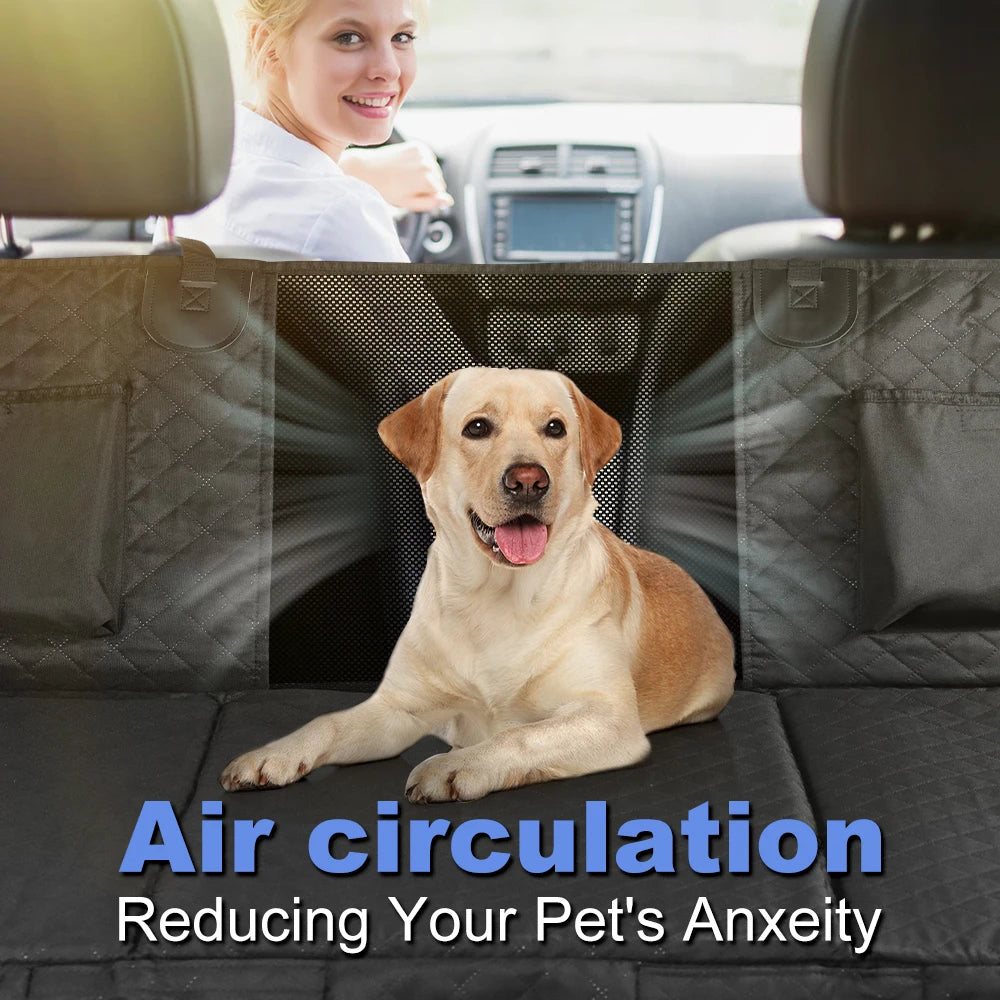 Cubre Asiento de Coche impermeable y espacioso para perros