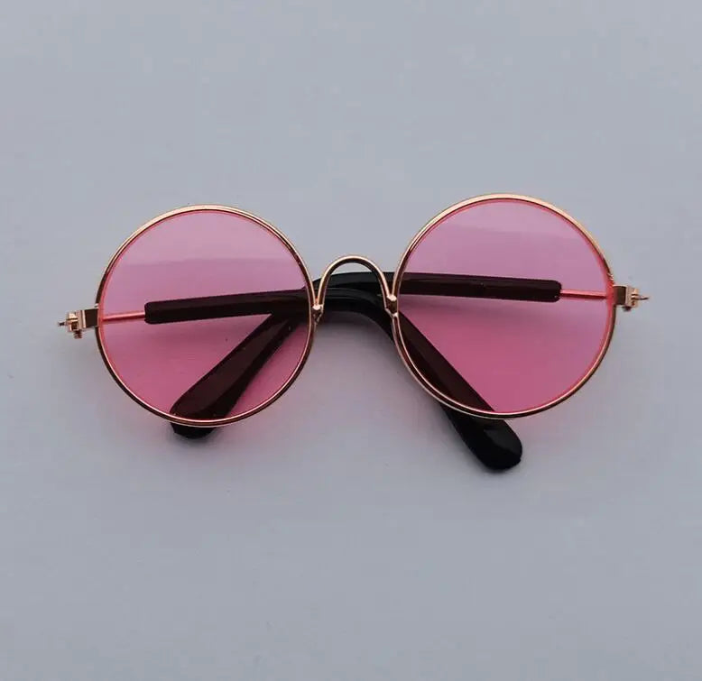 Accesorios para Gatos - Gafas de Metal con Diseño Elegante y Ajuste Perfecto