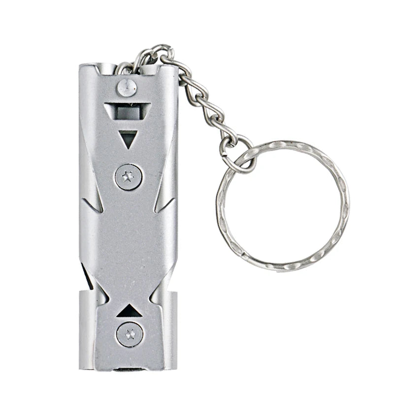 Silbato de entrenamiento para aves en acero inoxidable para entrenamiento y recuperación de vuelos