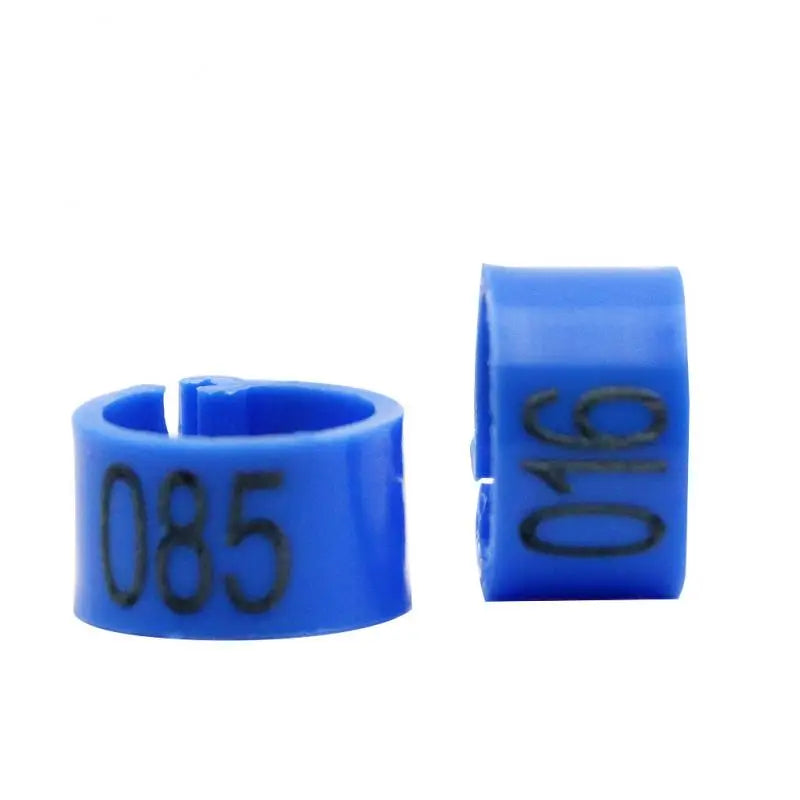 Anillos de pie para aves en diferentes colores, 100 piezas, accesorios de alta calidad para palomas y otras aves de criadero