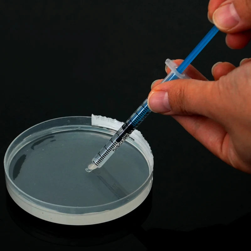 Jeringas desechables de plástico de 1ML para alimentación y cuidado de animales de granja