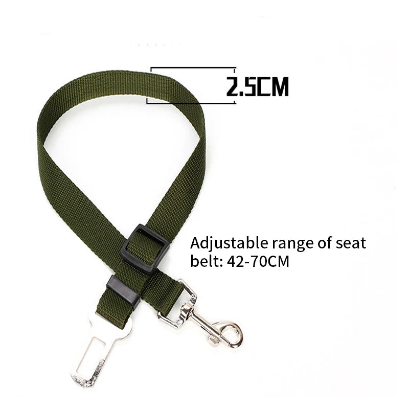 Correa de Seguridad para Perros para Viajes en Coche - Resistente, Confortable y en Variedad de Colores