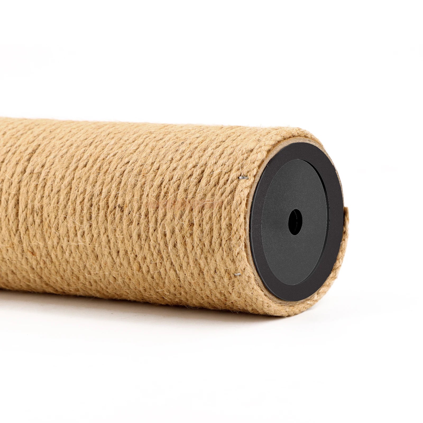 Rascador de yute natural para gatos con un solo nivel