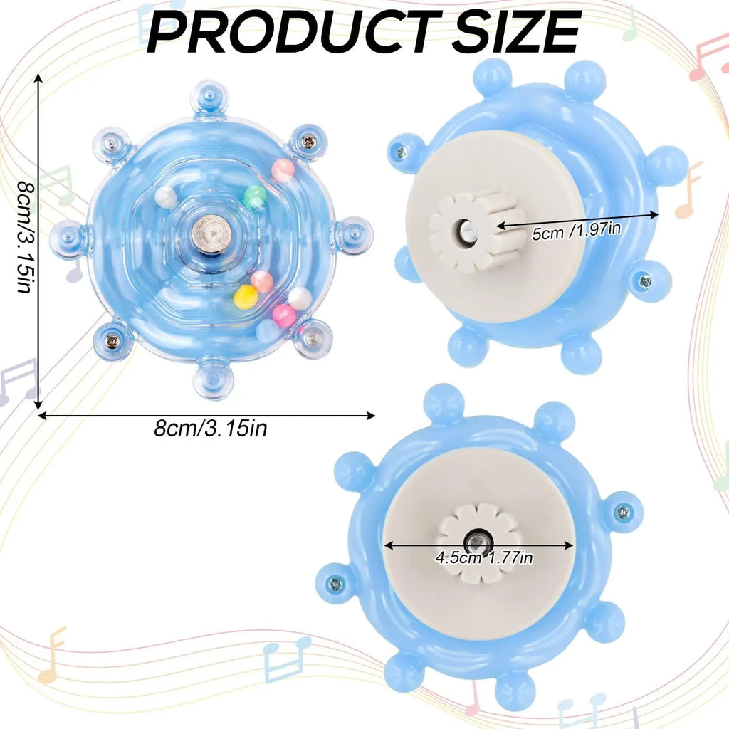 Mini comedero de plástico para aves tamaño 6x6cm