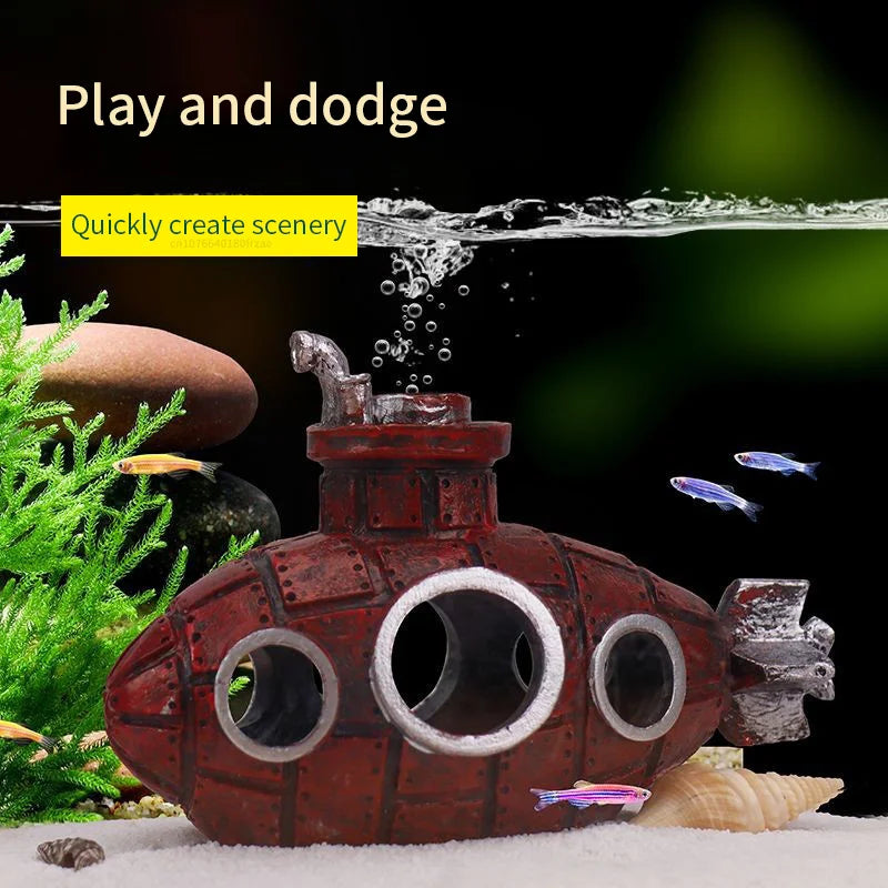 Decoración submarina para acuarios de RESINA – Color vívido y resistente, ideal para decorar y crear ambientes naturales