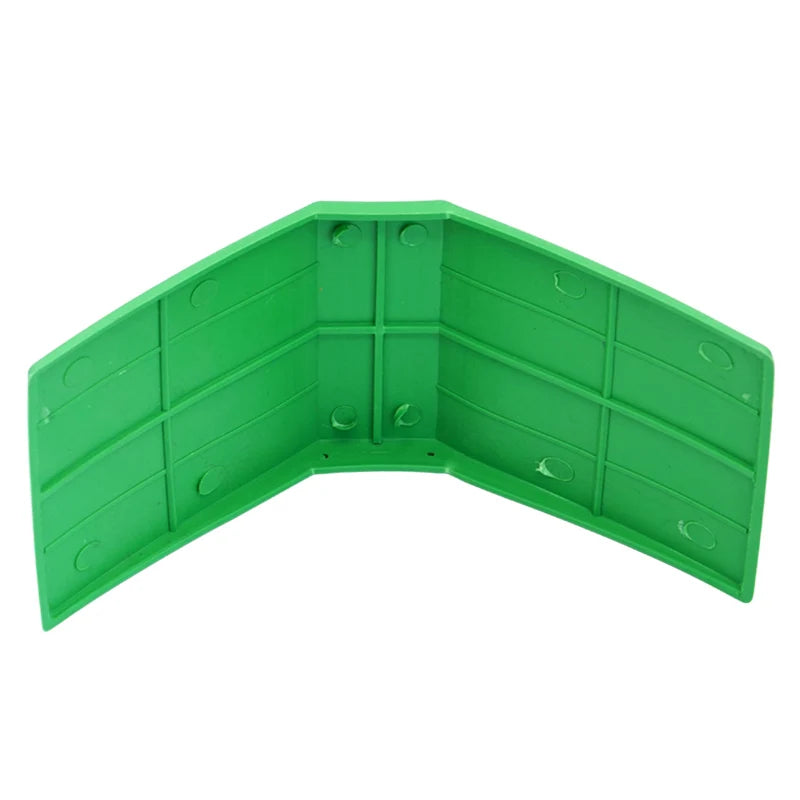 Set de 10/20 perchas para palomas en plástico de color verde