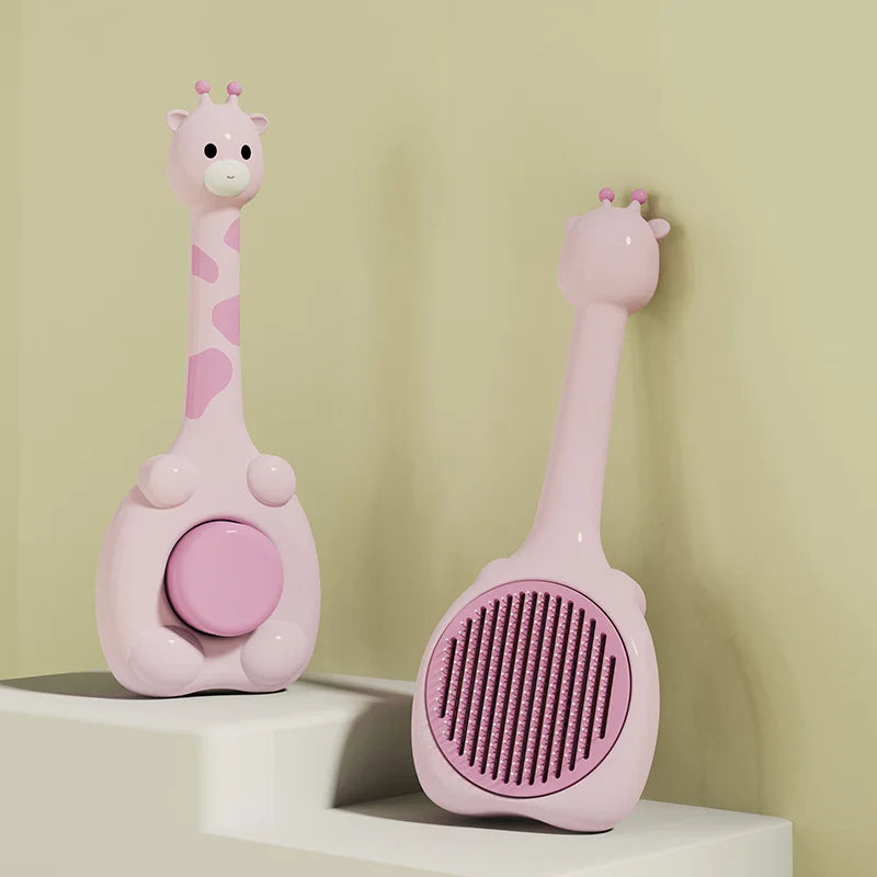 Peine para Gatos - Diseño ergonómico y fácil de usar para un pelaje saludable