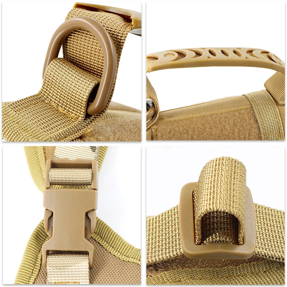 Arnés para perro cachorro ajustable y acolchado con sistema de liberación rápida