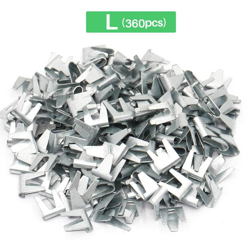 Alicates para instalación de jaulas de aves y clips metálicos para granjas