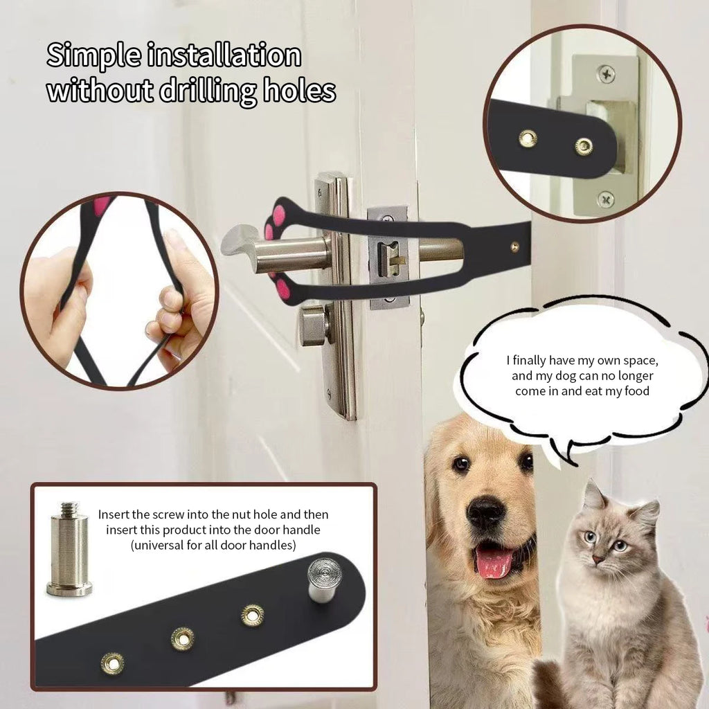 Cierre de Seguridad para Puerta de Gato - Fácil de Instalar y Durable