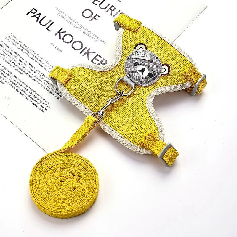 Correa de Pecho para Mascotas Ajustable y Padded en Colores Variados