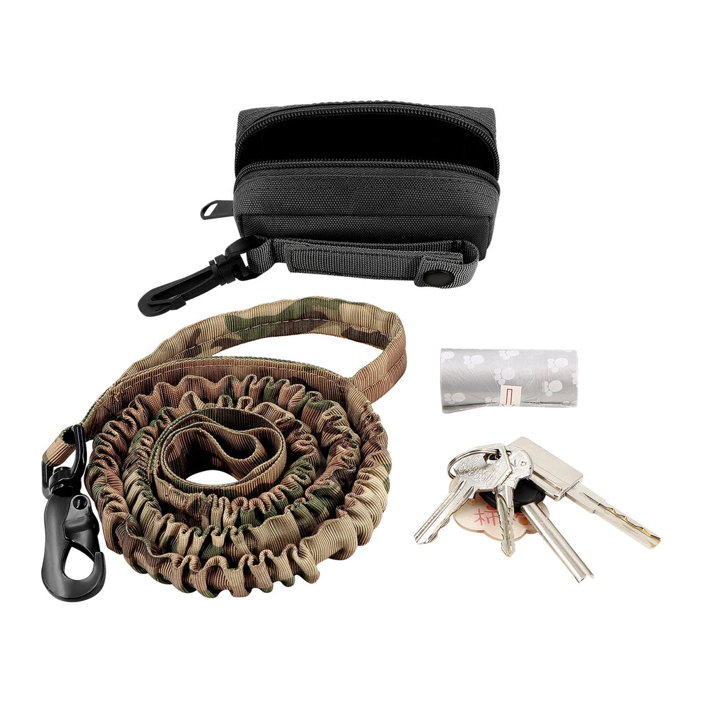 Dispensador de bolsas para excrementos de perro con clip y gran capacidad