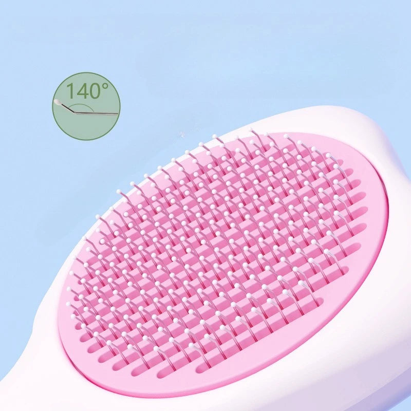 Peine para Gatos - Diseño ergonómico y fácil de usar para un pelaje saludable