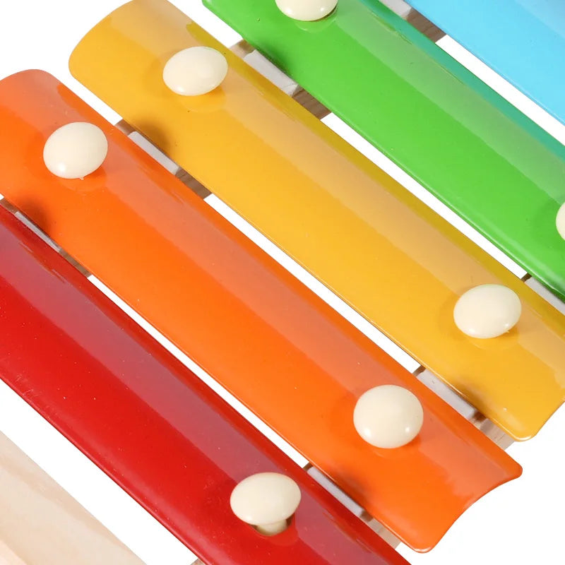 Juguete para pajaros con xilófono y comedero decorativo para aves