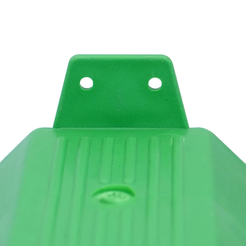 Set de 10/20 perchas para palomas en plástico de color verde