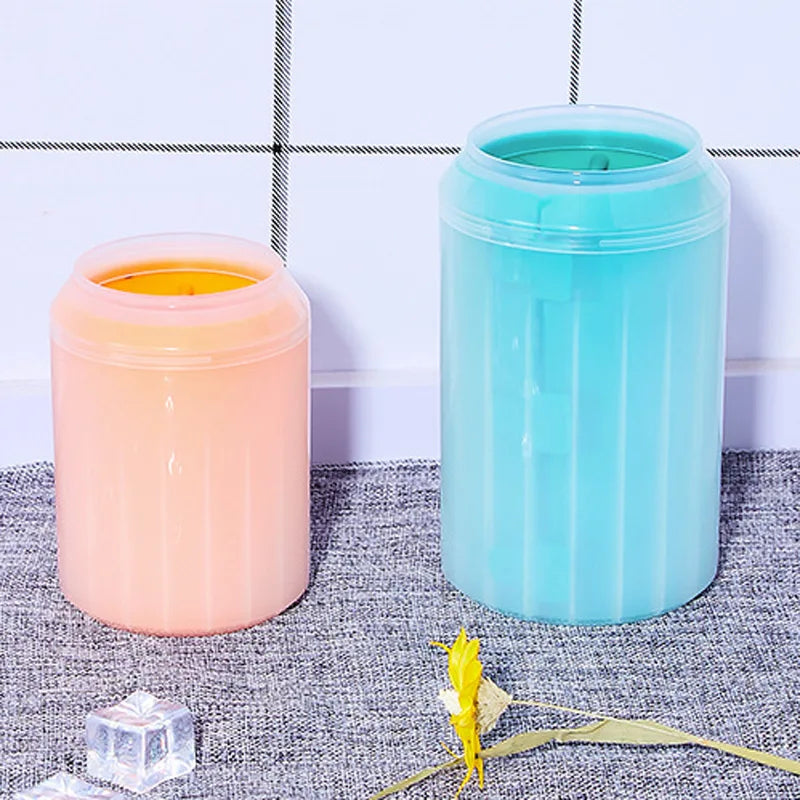 Taza de Limpieza para Patas de Mascotas - Silicona, Antibacteriana y Ergonomica