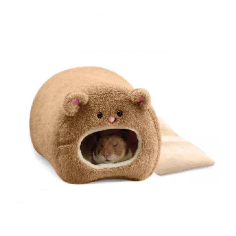 Hamaca para Roedores en Forma de Oso con Almohadilla Reemplazable y Diseño Acogedor