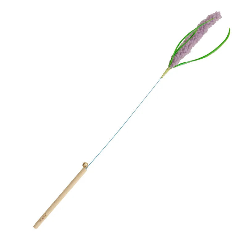 Juguete para Gatos con Plumas - Divertido y Estimulante, Sin Batería