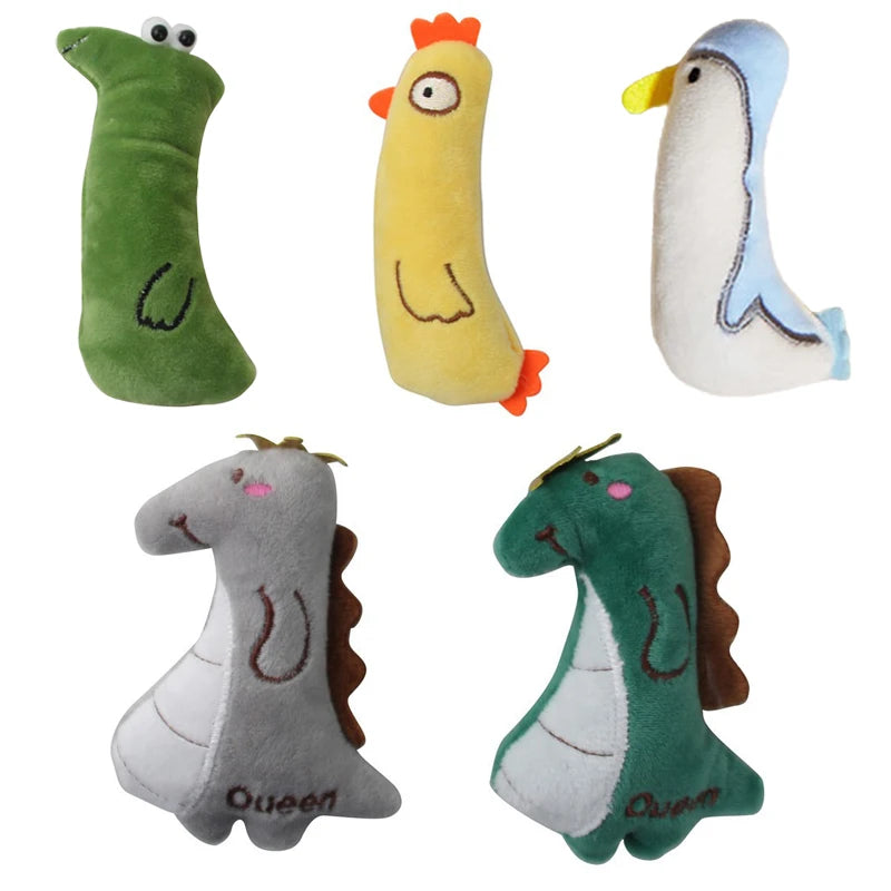 Juguete de peluche para gatos - Mordedor y estimulante, tamaño compacto y ligero