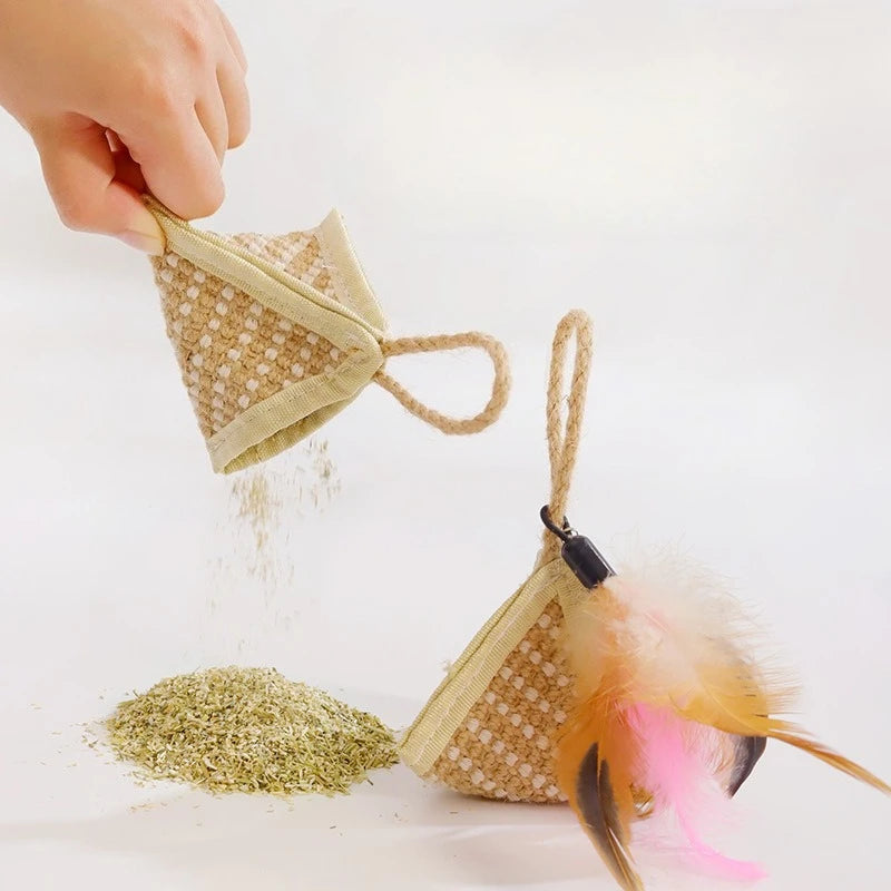 Rascador para Gatos con Material PP Cotton y Tamaño 15x9cm