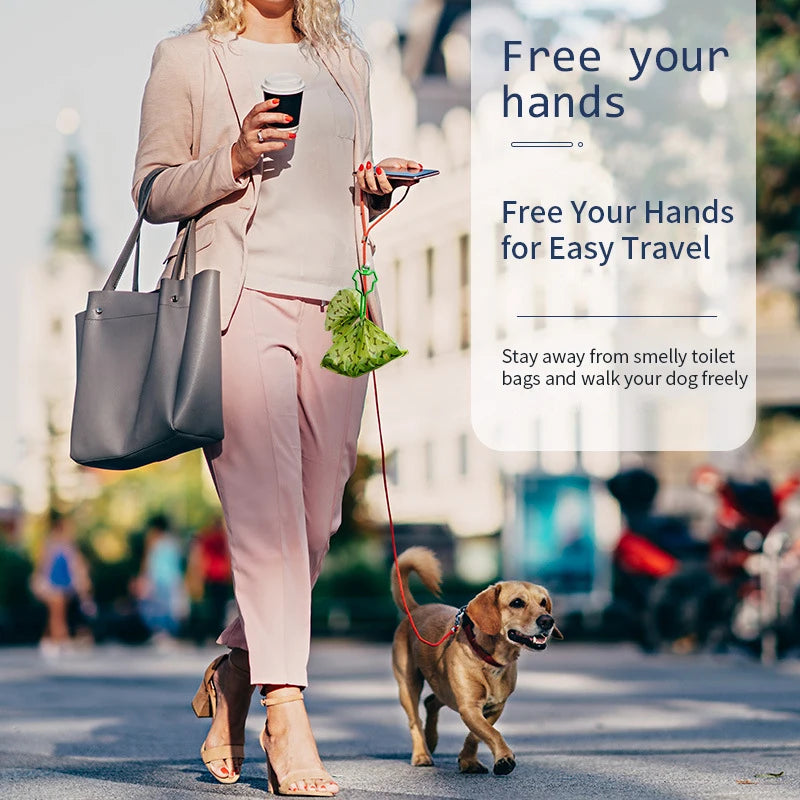 Dispensador de Bolsas de Basura para Perros en Forma de Hueso – Práctico y Portátil