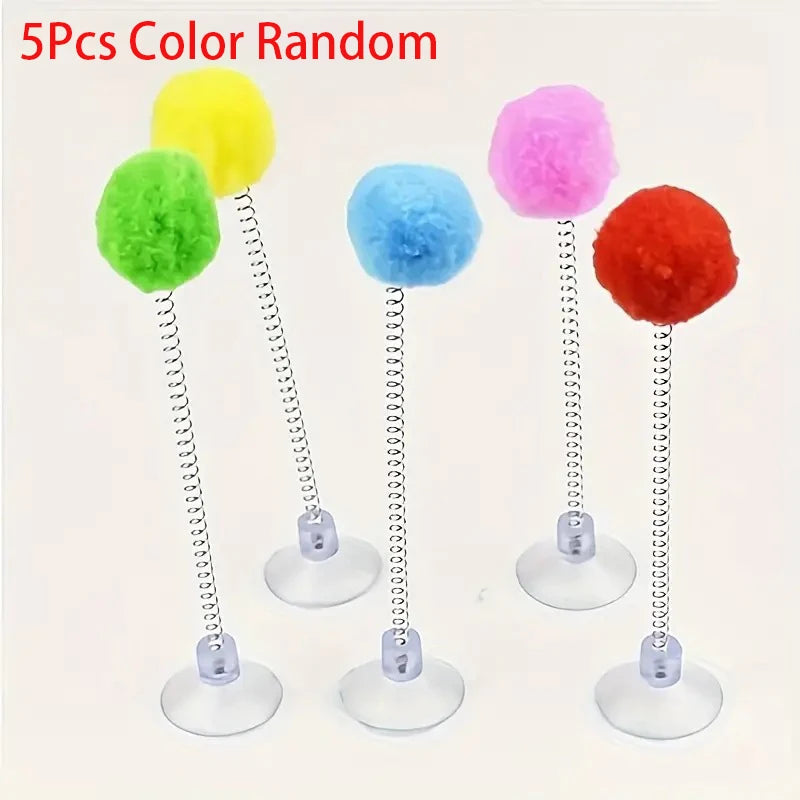 Pelotas para Gatos – Juguetes resistentes en plástico, algodón y metal