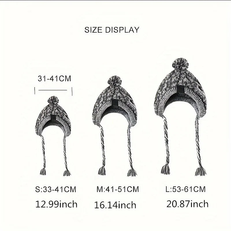 Gorro de Navidad para Perros en Color Gris - Acolchado, Tacto Suave y Diseño Con Estilo