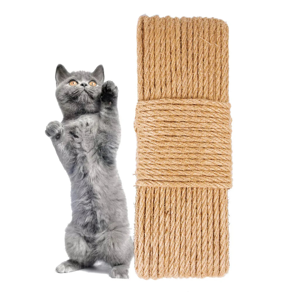 Cuerda de Sisal Natural para Gatos - Resistente, reemplazable y multifuncional