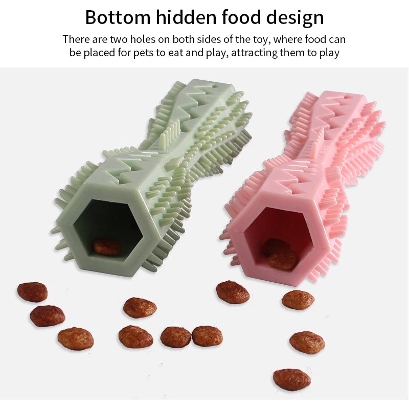 Juguete de Molar para Perros y Gatos - Limpieza Dental y Resistente, en Colores Brillantes