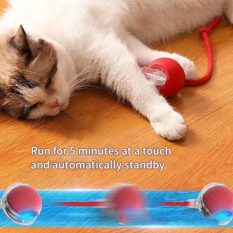 Juguete interactivo para gatos con movimiento y sonidos musicales