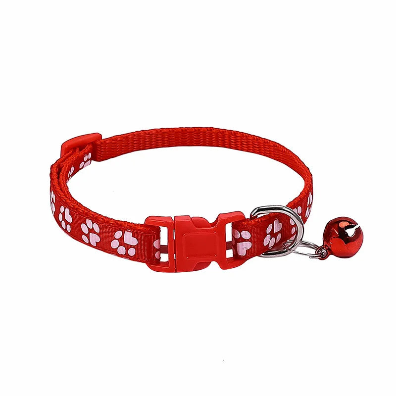 Collar para Gatos con Campana y Diseño Colorido – Ajustable, Duradero y Antiguo