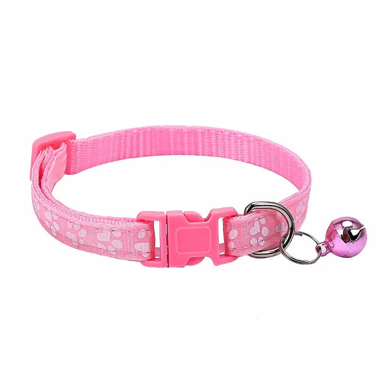Collar para Gatos con Campana y Diseño Colorido – Ajustable, Duradero y Antiguo
