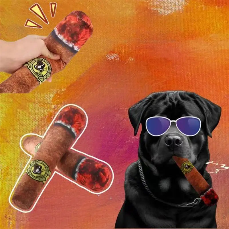 Juguete para Perro Silbador de Fleece en Varias Tallas