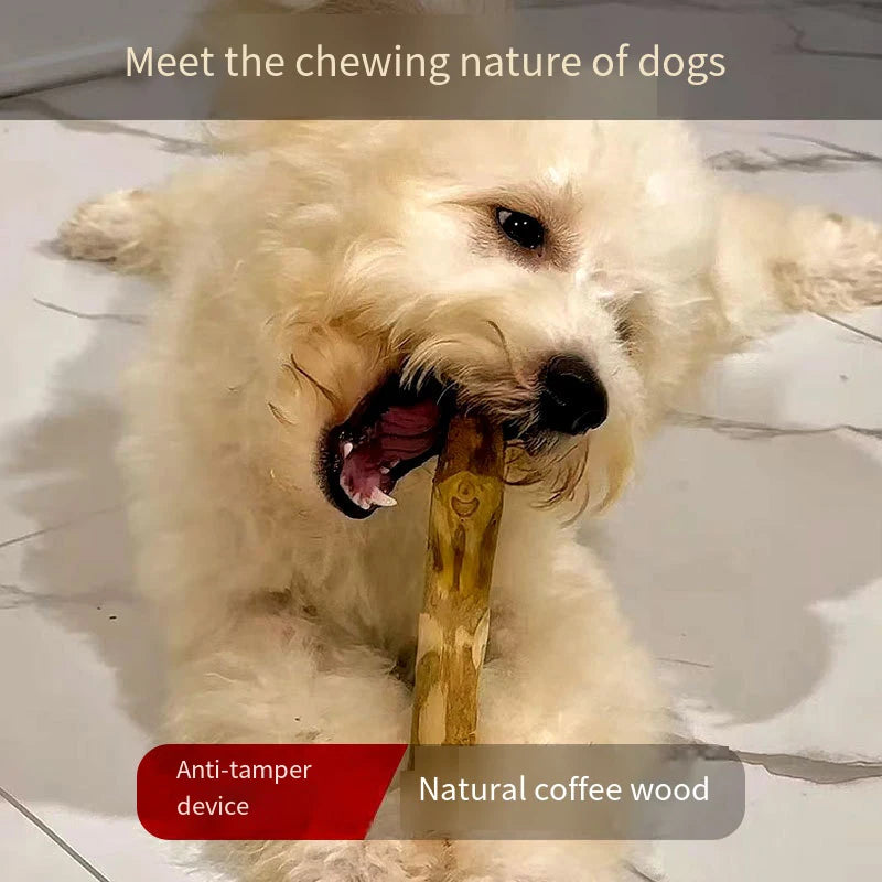 Juguete para Perros de Madera - Mordedor Duradero y Estimulante