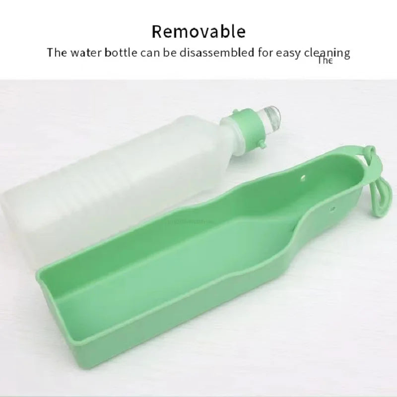 Botella de Agua para Perros - Capacidad de 250ml o 500ml, Material de Plástico, Diseño Universal