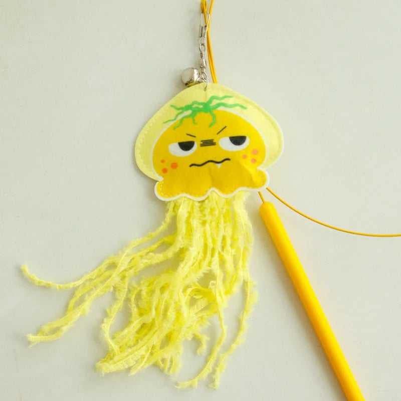 Elemento de Juego para Gatos con Poste de 89 cm de Altura