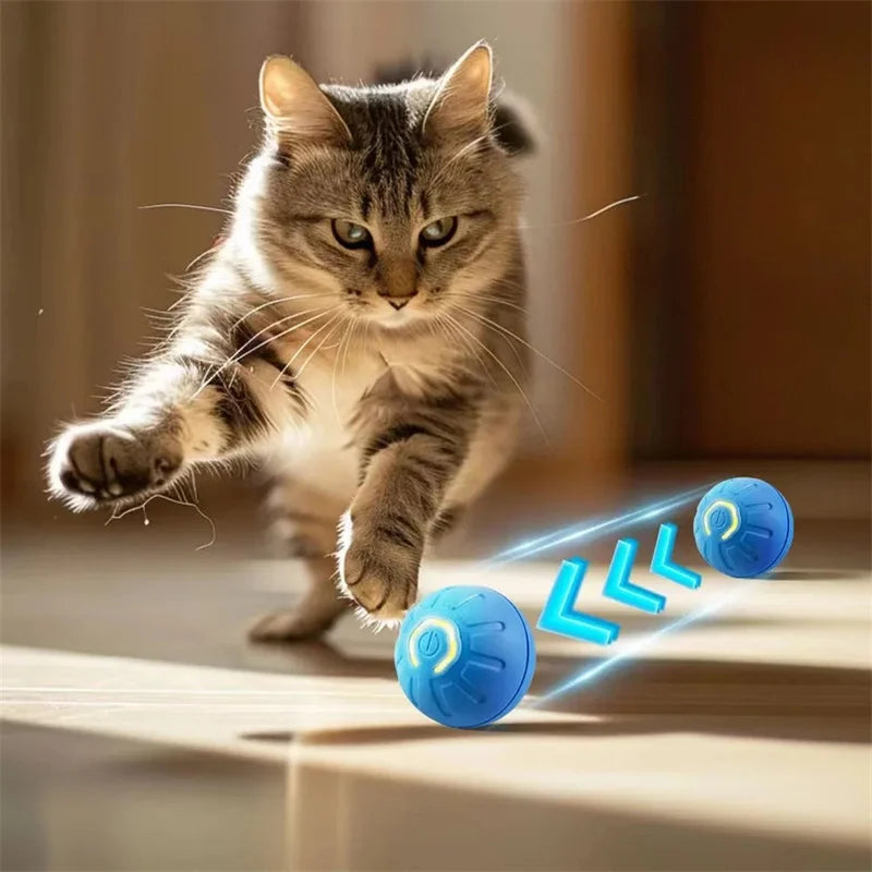 Pelota Inteligente Interactiva para Mascotas – Diversión automática y segura para perros y gatos