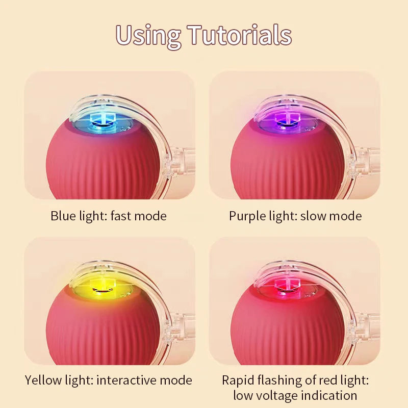 Juguete Interactivo para Gatos con Movimiento Automático y Sonido Realista