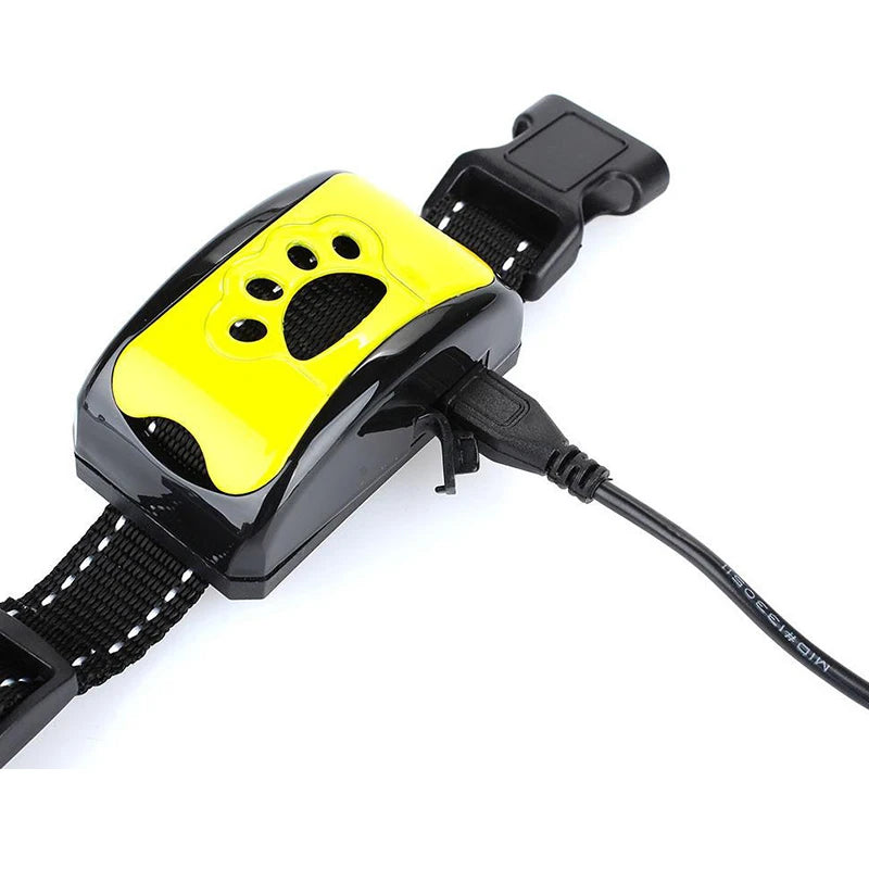 Collar de Entrenamiento para Perros con Funciones de Advertencia, Vibración y Sensibilidad Ajustable