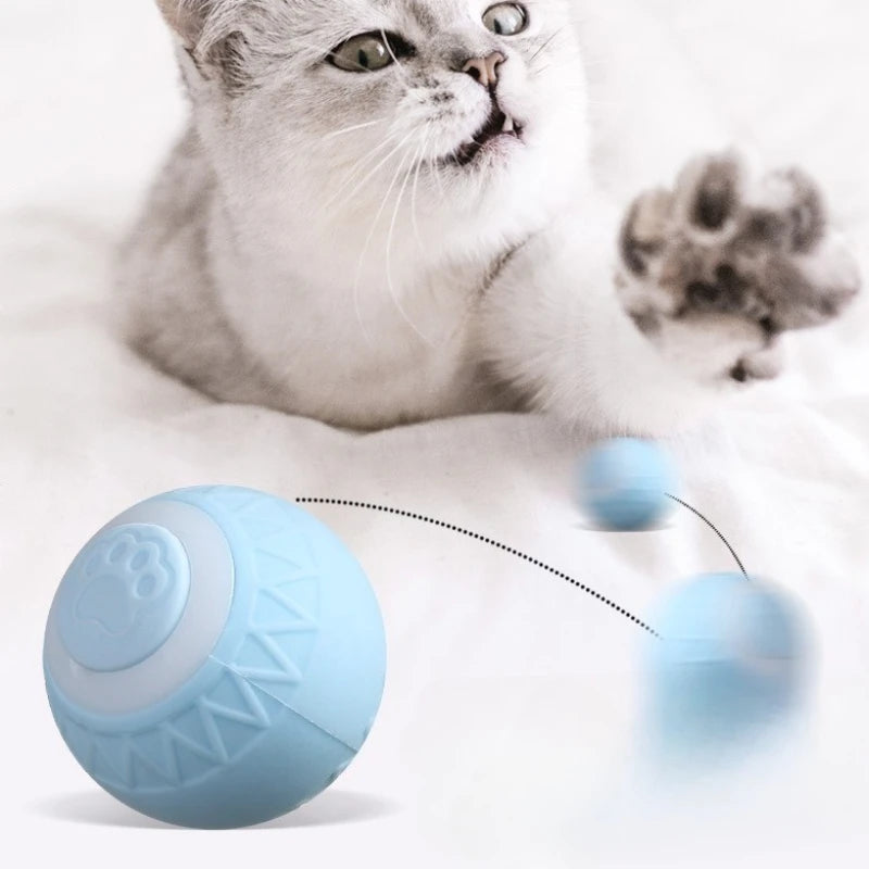 Bola de Juguete Inteligente para Gatos con Batería Incluida