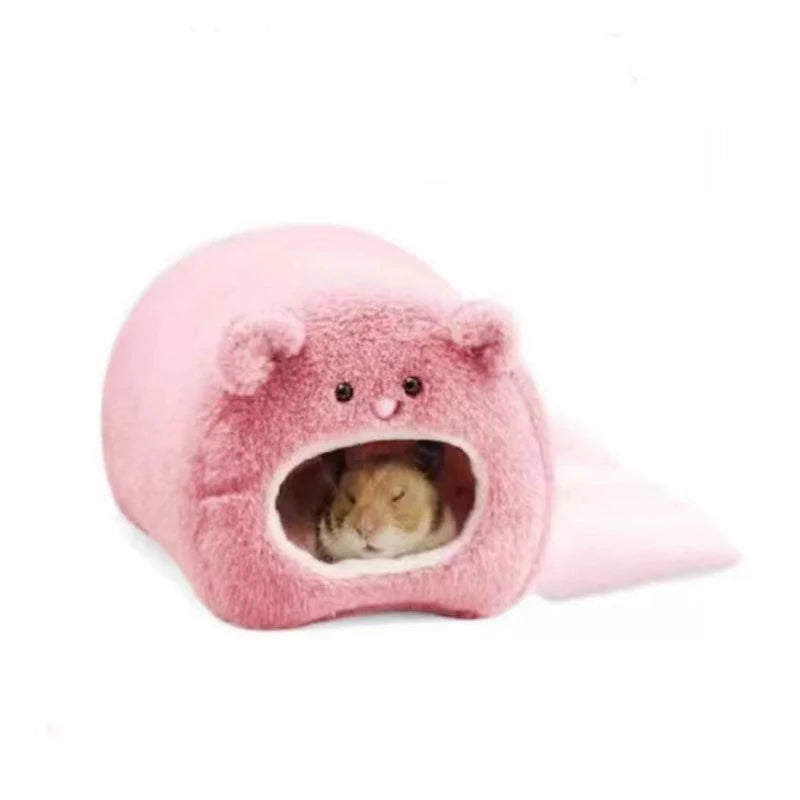 Hamaca para Roedores en Forma de Oso con Almohadilla Reemplazable y Diseño Acogedor