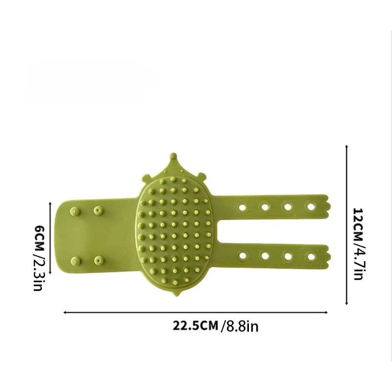 Peine para Gatos de Goma – Cuidado Suave y Eficaz para el Mantenimiento del Pelaje