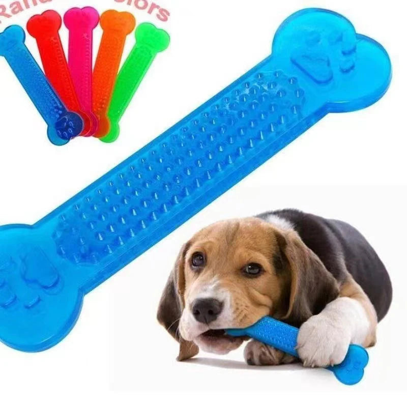 Juguete para Perros Mordedor en Forma de Hueso - Resistente, Flexible y Ecológico