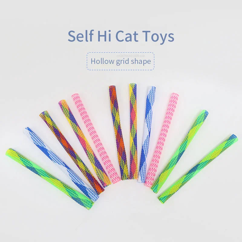 Juguete para Gatos en Material Plástico, Diversión y Alivio para Dientes