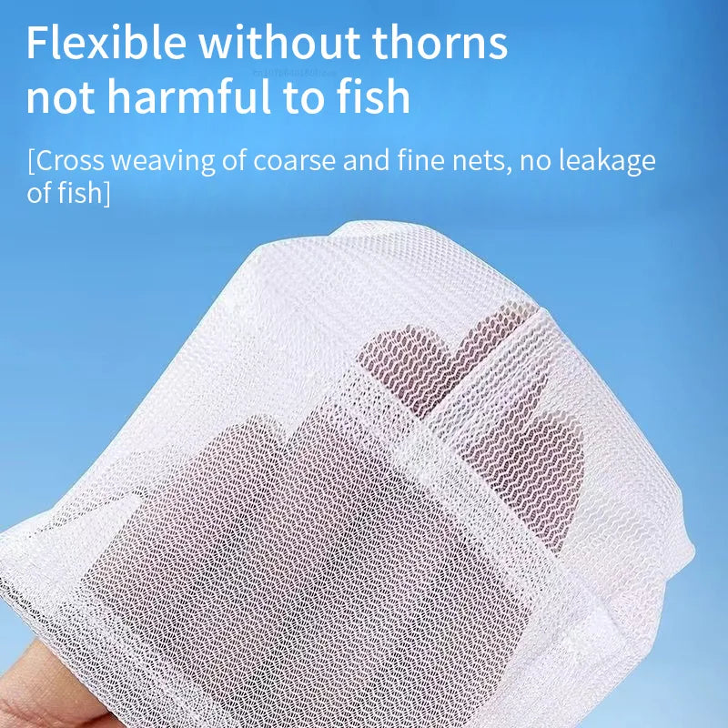 Red de Pesca para Acuario – Resistente, de Poliéster y Antidesgarro