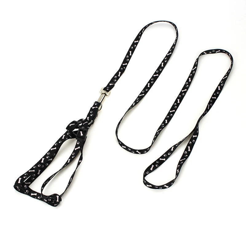 Correa para Perros y Gatos Personalizada en Nylon con Diseño Impreso – Ajustable y Ligera